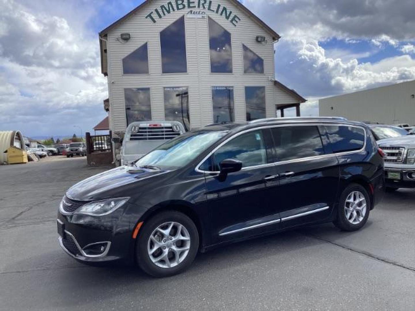 2017 Brilliant Black Crystal Pearl Coat /Black/Alloy, leather Chrysler Pacifica Touring-L Plus (2C4RC1EG9HR) with an 3.6L V6 DOHC 24V engine, 9-Speed Automatic transmission, located at 1235 N Woodruff Ave., Idaho Falls, 83401, (208) 523-1053, 43.507172, -112.000488 - Photo#0