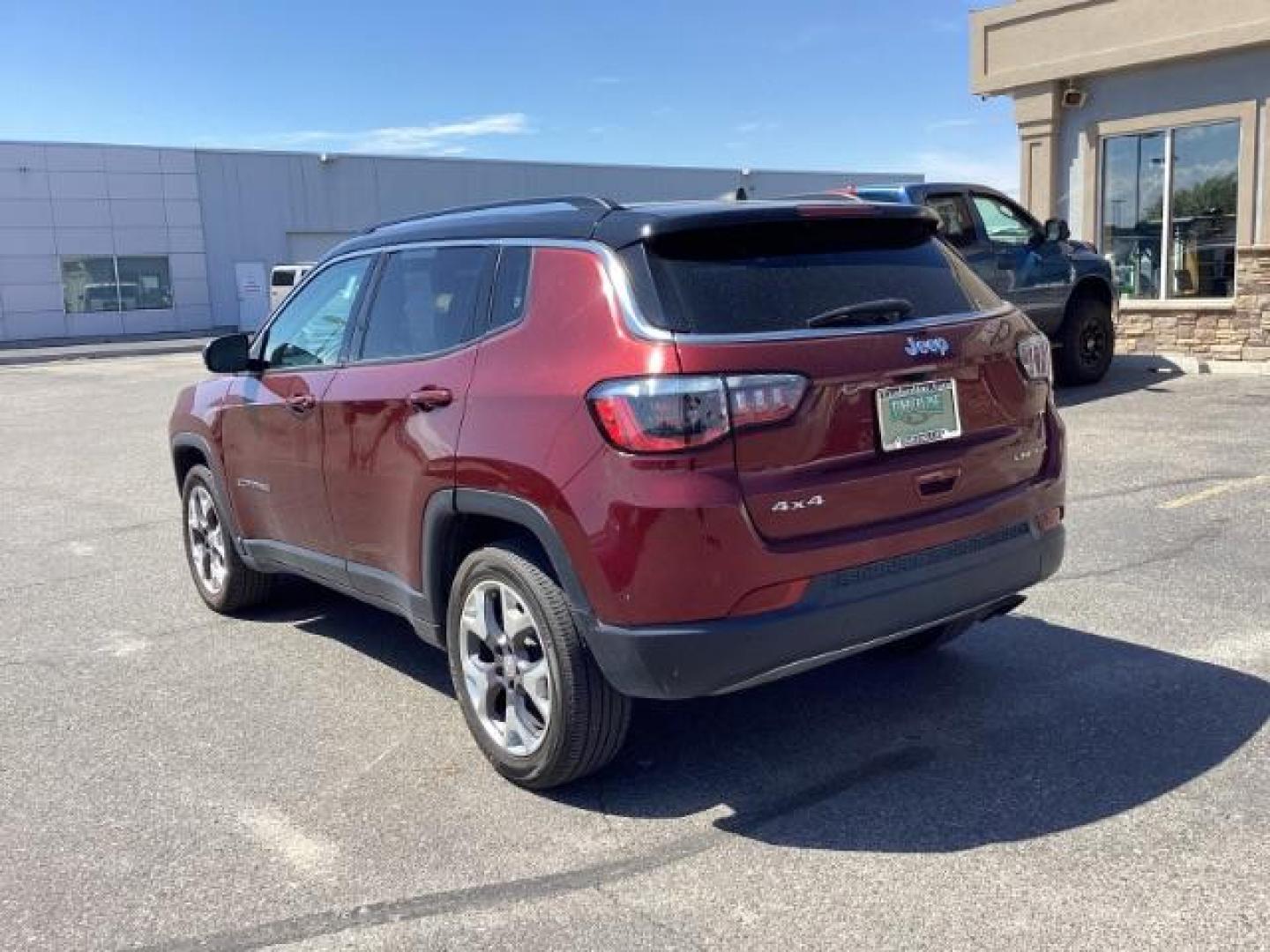 2021 RED /CLOTH Jeep Compass Limited 4WD (3C4NJDCB1MT) with an 2.4L L4 DOHC 16V engine, Continuously Variable Transmission transmission, located at 1235 N Woodruff Ave., Idaho Falls, 83401, (208) 523-1053, 43.507172, -112.000488 - Photo#2