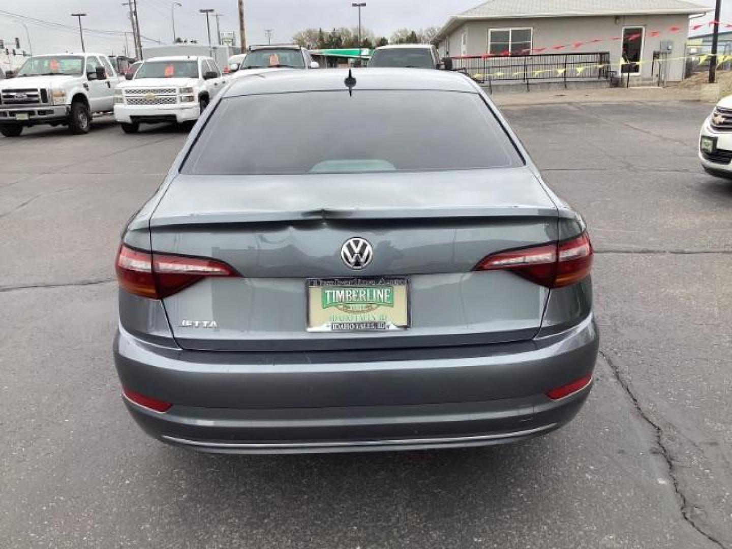 2019 Platinum Gray Metallic Volkswagen Jetta 1.4T S 8A (3VWC57BU6KM) with an 1.4L L4 DOHC 16V engine, 8-Speed Automatic transmission, located at 1235 N Woodruff Ave., Idaho Falls, 83401, (208) 523-1053, 43.507172, -112.000488 - The 2019 Volkswagen Jetta S comes with a variety of features that make it a popular choice among drivers. Here are some of its key features: 1.4-Liter Turbocharged Engine: The Jetta S is powered by a 1.4-liter turbocharged four-cylinder engine, providing a good balance of power and fuel efficiency. - Photo#2