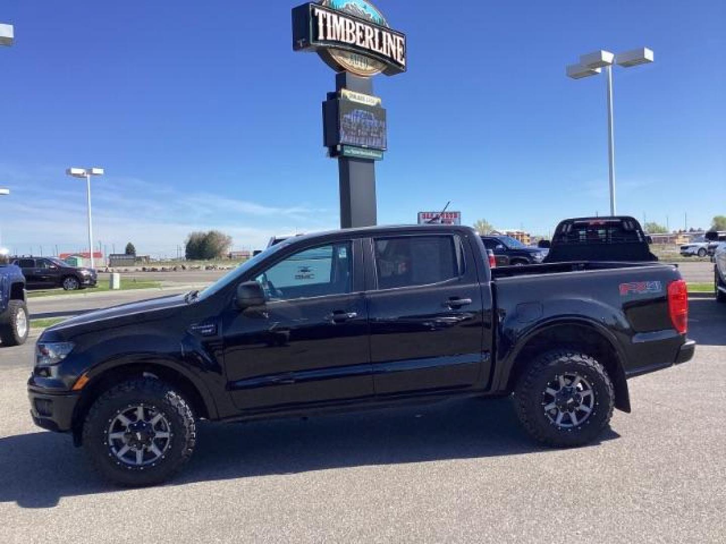 2019 Shadow Black /Medium Stone, premium cloth Ford Ranger XLT SuperCrew 4WD (1FTER4FH0KL) with an 2.3L L4 DOHC 16V engine, 10-Speed Automatic transmission, located at 1235 N Woodruff Ave., Idaho Falls, 83401, (208) 523-1053, 43.507172, -112.000488 - Photo#1