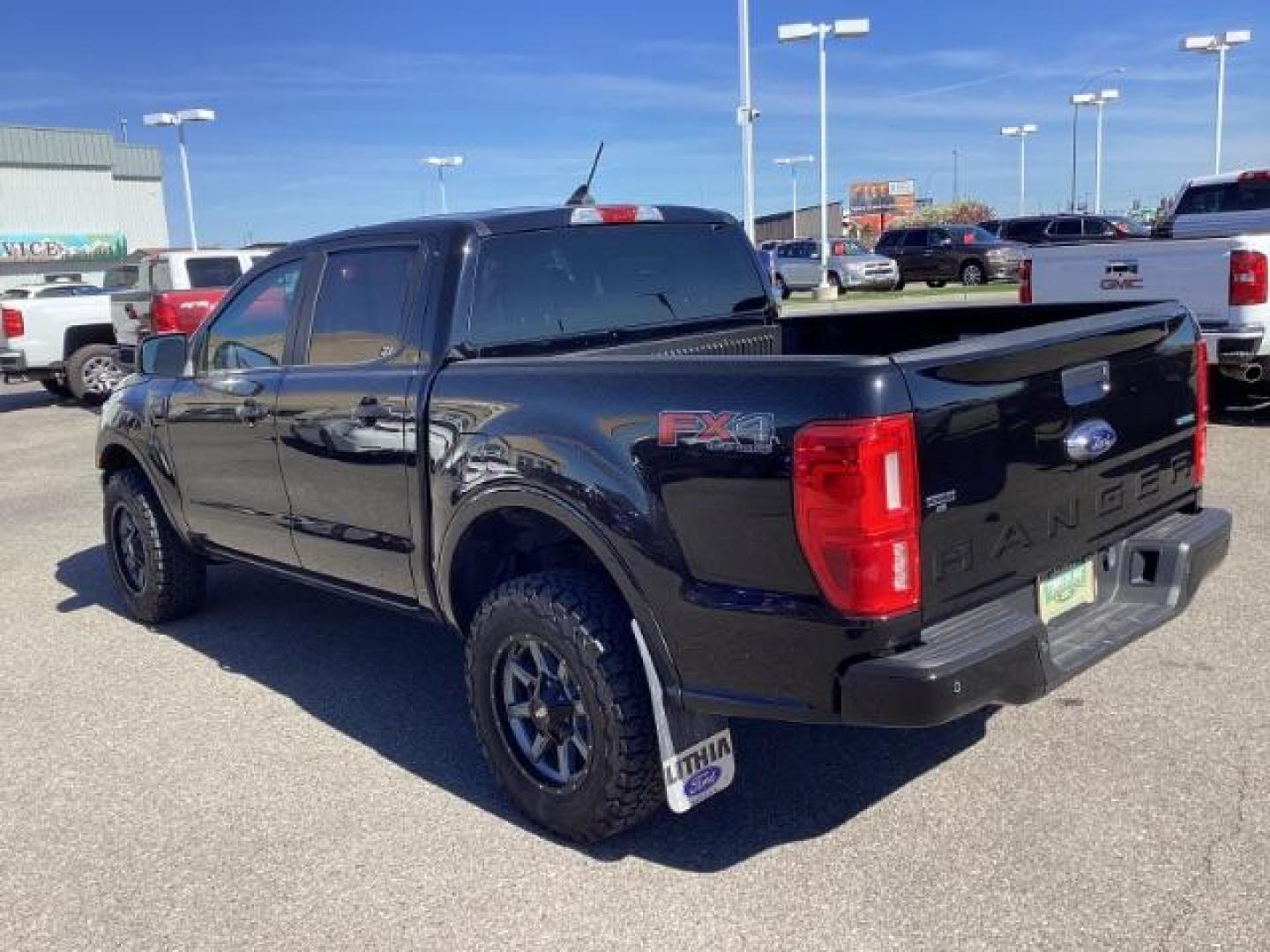 2019 Shadow Black /Medium Stone, premium cloth Ford Ranger XLT SuperCrew 4WD (1FTER4FH0KL) with an 2.3L L4 DOHC 16V engine, 10-Speed Automatic transmission, located at 1235 N Woodruff Ave., Idaho Falls, 83401, (208) 523-1053, 43.507172, -112.000488 - Photo#2