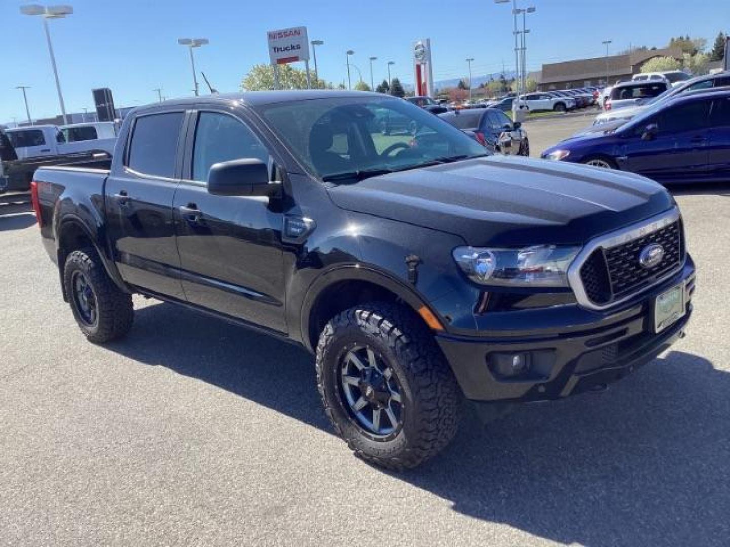 2019 Shadow Black /Medium Stone, premium cloth Ford Ranger XLT SuperCrew 4WD (1FTER4FH0KL) with an 2.3L L4 DOHC 16V engine, 10-Speed Automatic transmission, located at 1235 N Woodruff Ave., Idaho Falls, 83401, (208) 523-1053, 43.507172, -112.000488 - Photo#6