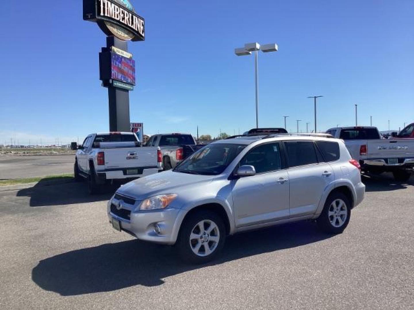 2012 Classic Silver Metallic /Ash Cloth Interior Toyota RAV4 Limited V6 4WD (2T3DK4DV1CW) with an 3.5L V6 DOHC 24V engine, 5-Speed Automatic transmission, located at 1235 N Woodruff Ave., Idaho Falls, 83401, (208) 523-1053, 43.507172, -112.000488 - The 2012 Toyota RAV4 Limited trim offers a range of features aimed at enhancing comfort, convenience, and safety. Here are some of the key features you can typically find in the 2012 RAV4 Limited: Leather Upholstery: The Limited trim often comes standard with leather-trimmed seats, providing a more - Photo#0