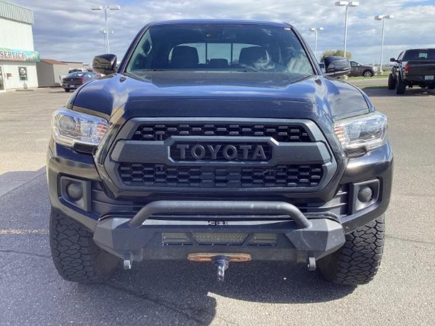 2019 Midnight Black Metallic /Cement Gray, cloth Toyota Tacoma SR5 Double Cab Super Long Bed V6 6AT 4WD (3TMDZ5BN7KM) with an 3.5L V6 DOHC 24V engine, 6-Speed Automatic transmission, located at 1235 N Woodruff Ave., Idaho Falls, 83401, (208) 523-1053, 43.507172, -112.000488 - Photo#5