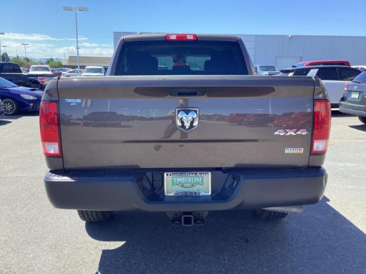 2019 BROWN /Black/Diesel Gray (Fleet), cloth RAM 1500 Classic Tradesman Crew Cab SWB 4WD (1C6RR7KG7KS) with an 3.6L V6 DOHC 24V FFV engine, 8-Speed Automatic transmission, located at 1235 N Woodruff Ave., Idaho Falls, 83401, (208) 523-1053, 43.507172, -112.000488 - Photo#3