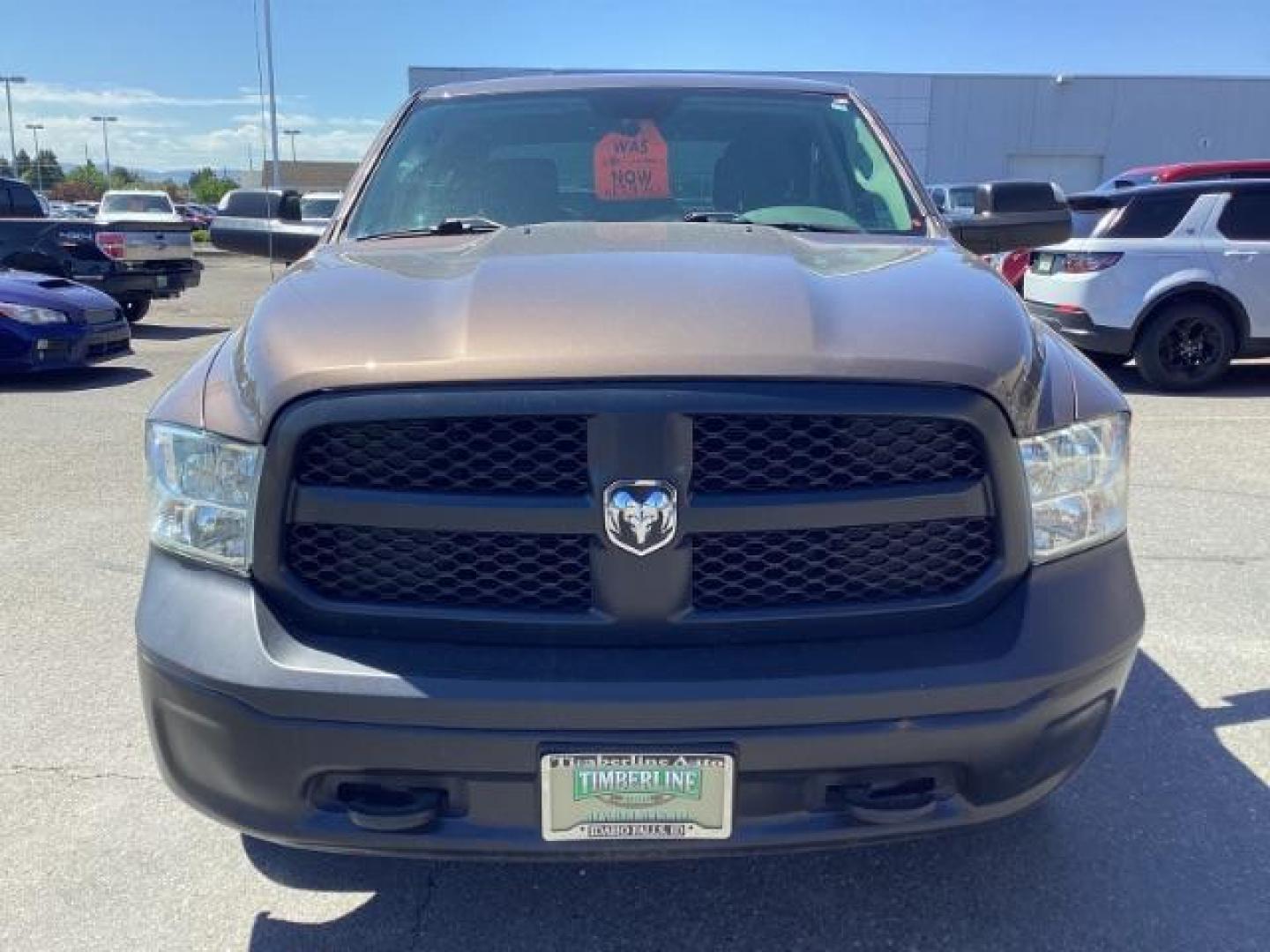 2019 BROWN /Black/Diesel Gray (Fleet), cloth RAM 1500 Classic Tradesman Crew Cab SWB 4WD (1C6RR7KG7KS) with an 3.6L V6 DOHC 24V FFV engine, 8-Speed Automatic transmission, located at 1235 N Woodruff Ave., Idaho Falls, 83401, (208) 523-1053, 43.507172, -112.000488 - Photo#7