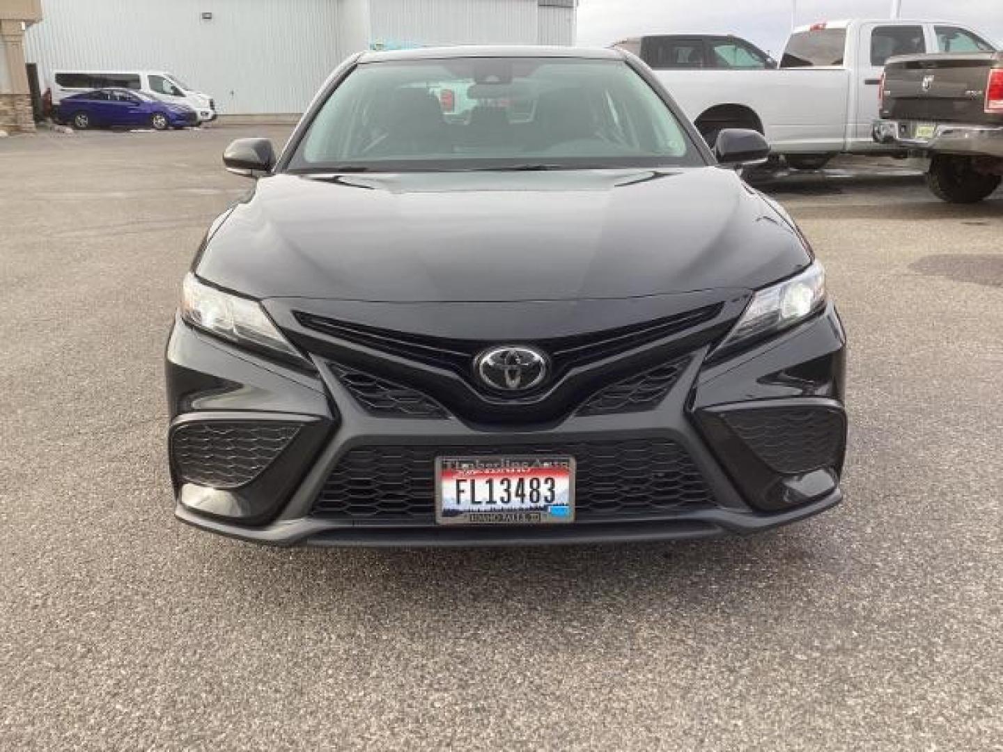 2023 Midnight Black Metallic /Black Toyota Camry SE (4T1G11AKXPU) with an 2.5L L4 DOHC 16V engine, 8-Speed Automatic transmission, located at 1235 N Woodruff Ave., Idaho Falls, 83401, (208) 523-1053, 43.507172, -112.000488 - Photo#8