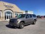 2013 GRAY /Ebony Leather Interior Chevrolet Suburban LTZ 1500 4WD (1GNSKJE71DR) with an 5.3L V8 OHV 16V FFV engine, 6-Speed Automatic transmission, located at 1235 N Woodruff Ave., Idaho Falls, 83401, (208) 523-1053, 43.507172, -112.000488 - Photo#0