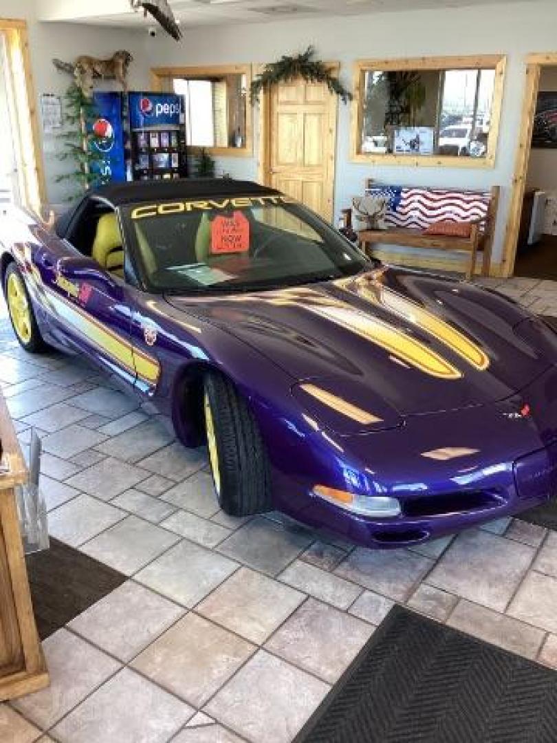 1998 PURPLE Chevrolet Corvette CONVERTIBLE 2-DR (1G1YY32G6W5) with an 5.7L V8 OHV 16V engine, 6-Speed Manual transmission, located at 1235 N Woodruff Ave., Idaho Falls, 83401, (208) 523-1053, 43.507172, -112.000488 - Photo#1