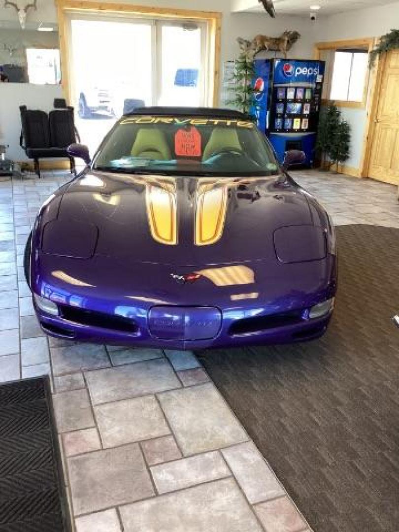 1998 PURPLE Chevrolet Corvette CONVERTIBLE 2-DR (1G1YY32G6W5) with an 5.7L V8 OHV 16V engine, 6-Speed Manual transmission, located at 1235 N Woodruff Ave., Idaho Falls, 83401, (208) 523-1053, 43.507172, -112.000488 - Photo#2