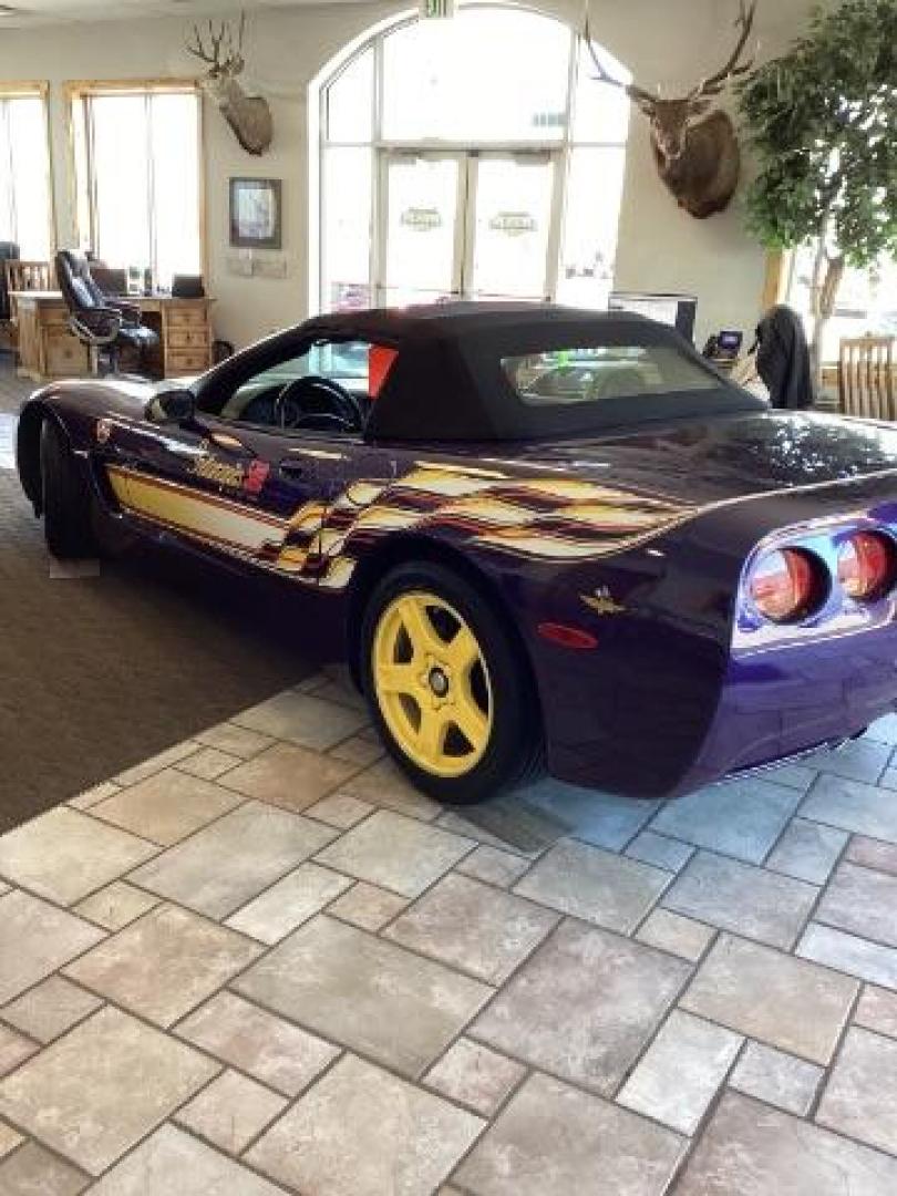 1998 PURPLE Chevrolet Corvette CONVERTIBLE 2-DR (1G1YY32G6W5) with an 5.7L V8 OHV 16V engine, 6-Speed Manual transmission, located at 1235 N Woodruff Ave., Idaho Falls, 83401, (208) 523-1053, 43.507172, -112.000488 - Photo#3