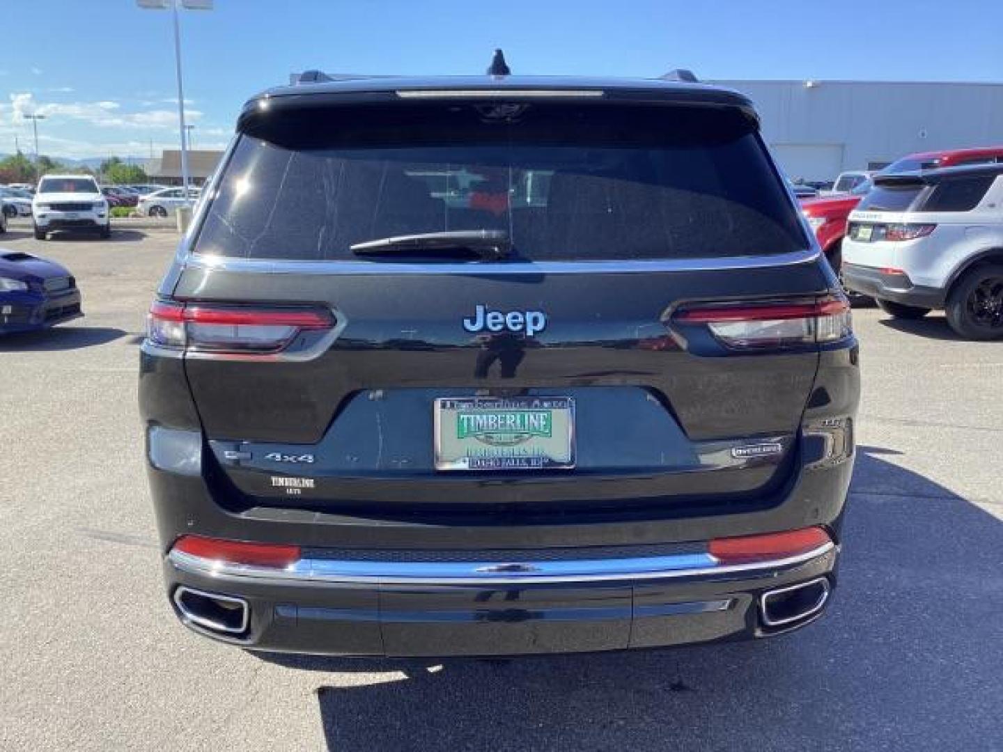 2023 Baltic Grey Metallic Clear Coat /Global Black/Steel Grey Jeep Grand Cherokee L Overland 4WD (1C4RJKDG5P8) with an 3.6L V6 DOHC 24V engine, 8-Speed Automatic transmission, located at 1235 N Woodruff Ave., Idaho Falls, 83401, (208) 523-1053, 43.507172, -112.000488 - Photo#3