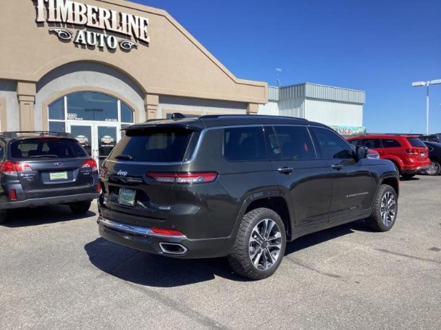 2023 Baltic Grey Metallic Clear Coat /Global Black/Steel Grey Jeep Grand Cherokee L Overland 4WD (1C4RJKDG5P8) with an 3.6L V6 DOHC 24V engine, 8-Speed Automatic transmission, located at 1235 N Woodruff Ave., Idaho Falls, 83401, (208) 523-1053, 43.507172, -112.000488 - Photo#4