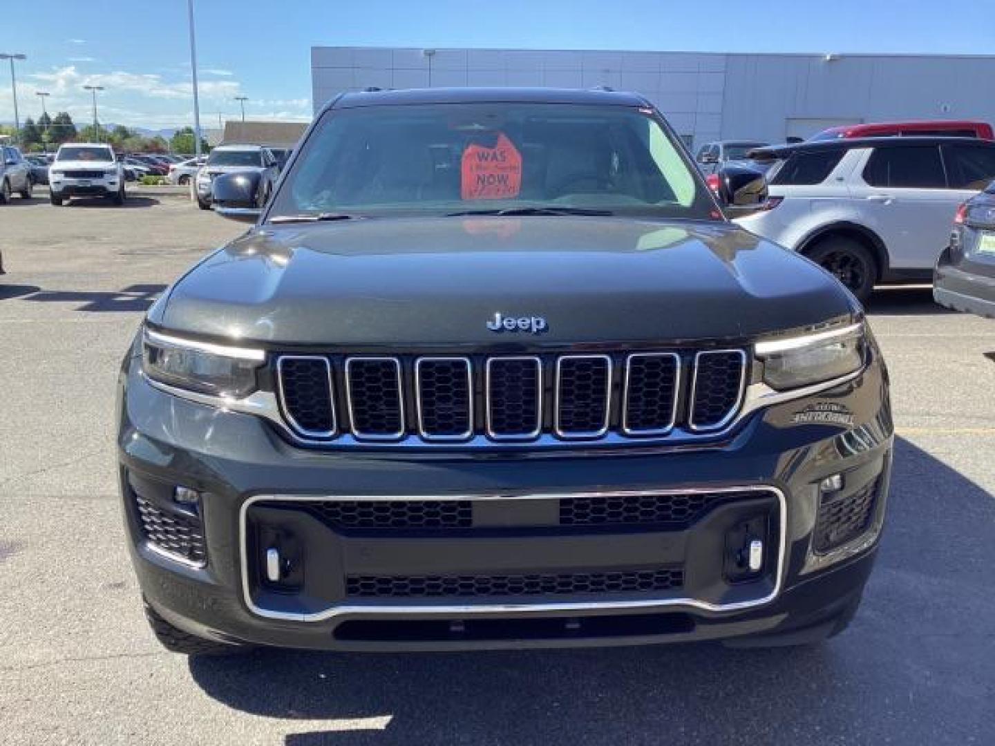 2023 Baltic Grey Metallic Clear Coat /Global Black/Steel Grey Jeep Grand Cherokee L Overland 4WD (1C4RJKDG5P8) with an 3.6L V6 DOHC 24V engine, 8-Speed Automatic transmission, located at 1235 N Woodruff Ave., Idaho Falls, 83401, (208) 523-1053, 43.507172, -112.000488 - Photo#7