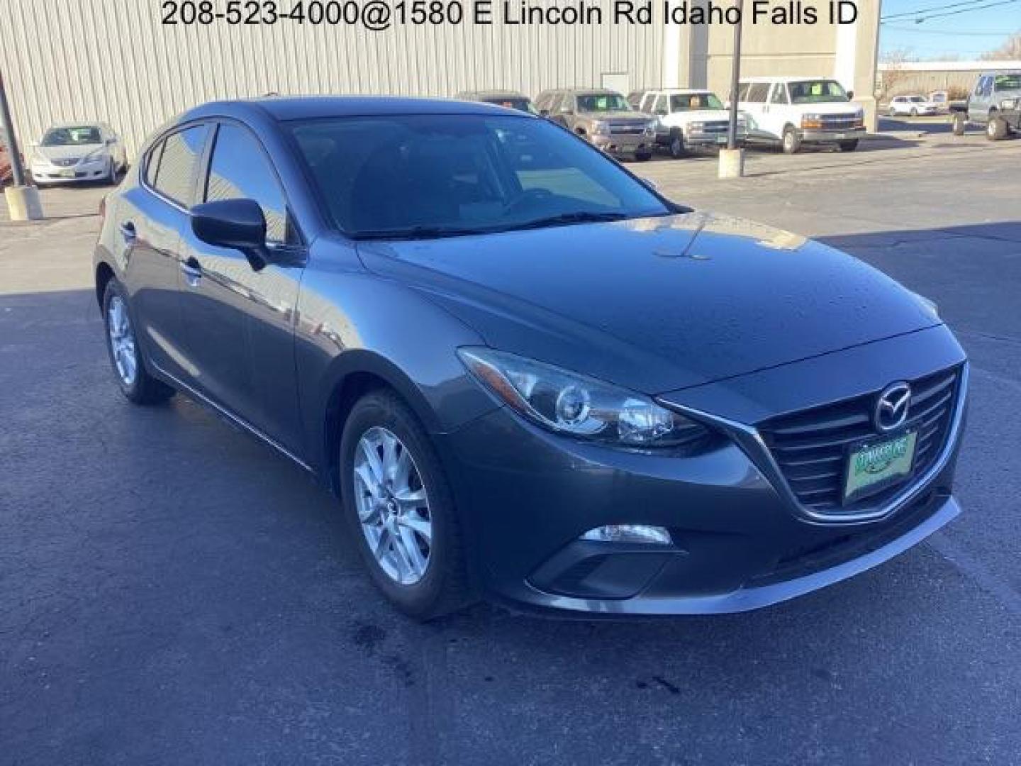 2016 Meteor Gray Mica /Black, cloth Mazda MAZDA3 i Sport AT 5-Door (JM1BM1K77G1) with an 2.0L L4 DOHC 16V engine, 6-Speed Automatic transmission, located at 1235 N Woodruff Ave., Idaho Falls, 83401, (208) 523-1053, 43.507172, -112.000488 - New Inventory. Going through service and inspection. Call for more pictures. At Timberline Auto it is always easy to find a great deal on your next vehicle! Our experienced sales staff can help find the right vehicle will fit your needs. Our knowledgeable finance department has options for almost a - Photo#6