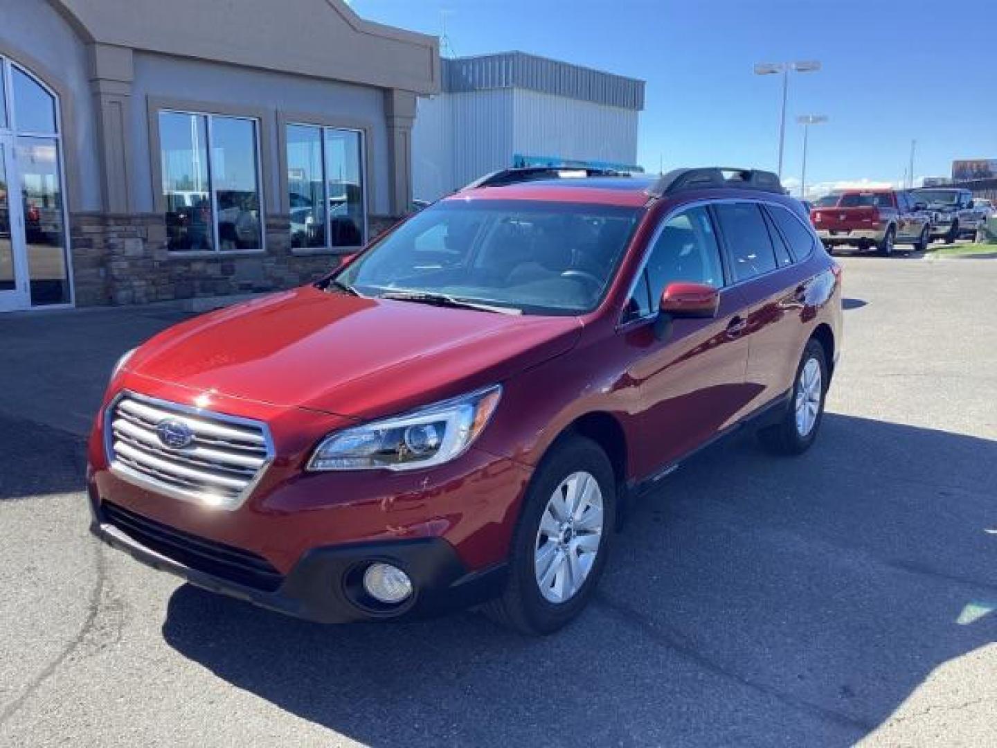 2015 Venetian Red Pearl /Slate Black Subaru Outback 2.5i Premium (4S4BSADC8F3) with an 2.5L H4 DOHC 16V engine, 6-Speed Automatic transmission, located at 1235 N Woodruff Ave., Idaho Falls, 83401, (208) 523-1053, 43.507172, -112.000488 - Photo#0