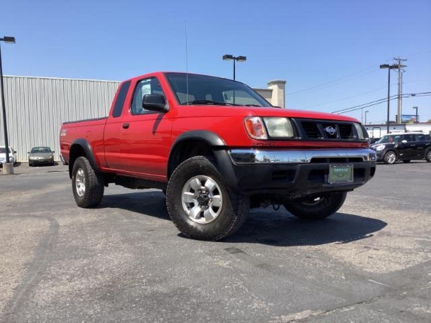 2000 Aztec Red Clear Coat Nissan Frontier XE-V6 King Cab 4WD (1N6ED26Y2YC) with an 3.4L V6 OHV 12V engine, located at 1235 N Woodruff Ave., Idaho Falls, 83401, (208) 523-1053, 43.507172, -112.000488 - Photo#7