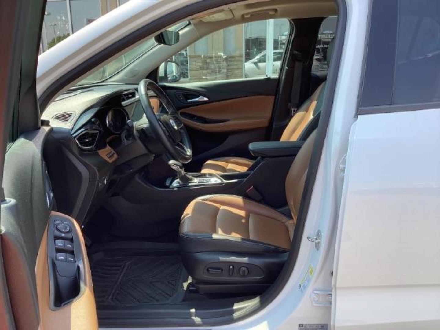 2021 WHITE /BLACK Buick Encore GX Essence AWD (KL4MMGSL5MB) with an 1.3L L3 TURBO engine, 9-Speed Automatic transmission, located at 1235 N Woodruff Ave., Idaho Falls, 83401, (208) 523-1053, 43.507172, -112.000488 - Photo#16