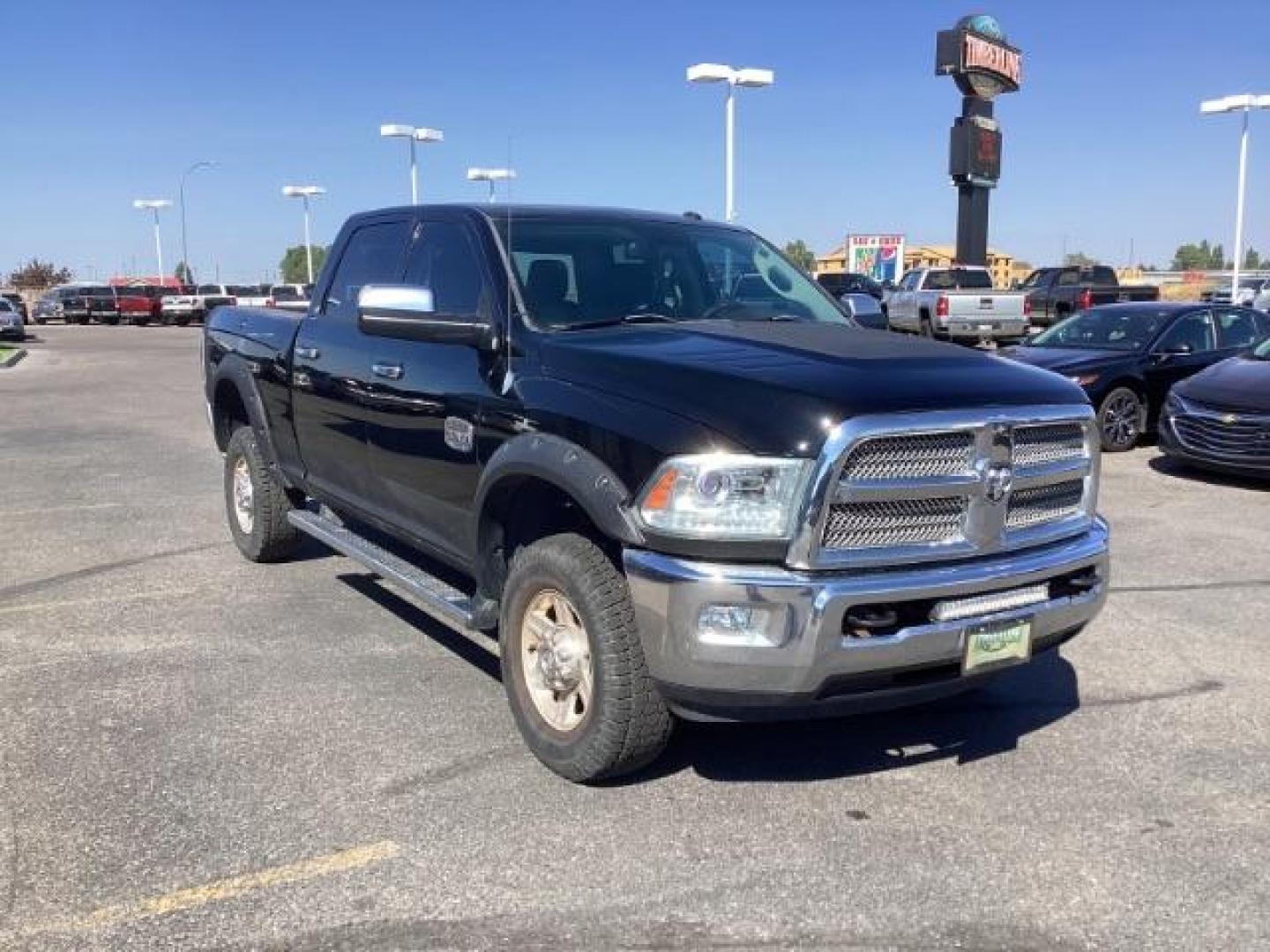 2013 Black Clearcoat /Cattle Tan/Black RAM 2500 Laramie Longhorn Edition Crew Cab SWB 4WD (3C6TR5GT5DG) with an 5.7L V8 OHV 16V engine, 6-Speed Automatic transmission, located at 1235 N Woodruff Ave., Idaho Falls, 83401, (208) 523-1053, 43.507172, -112.000488 - Photo#7