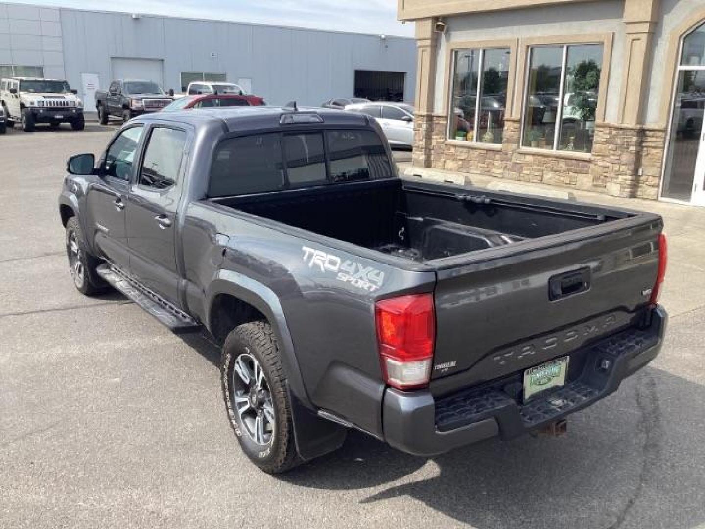 2016 Magnetic Gray Metallic /Cement Gray, cloth Toyota Tacoma SR5 Double Cab Super Long Bed V6 6AT 4WD (5TFDZ5BN4GX) with an 3.5L V6 DOHC 24V engine, 6-Speed Automatic transmission, located at 1235 N Woodruff Ave., Idaho Falls, 83401, (208) 523-1053, 43.507172, -112.000488 - Photo#4