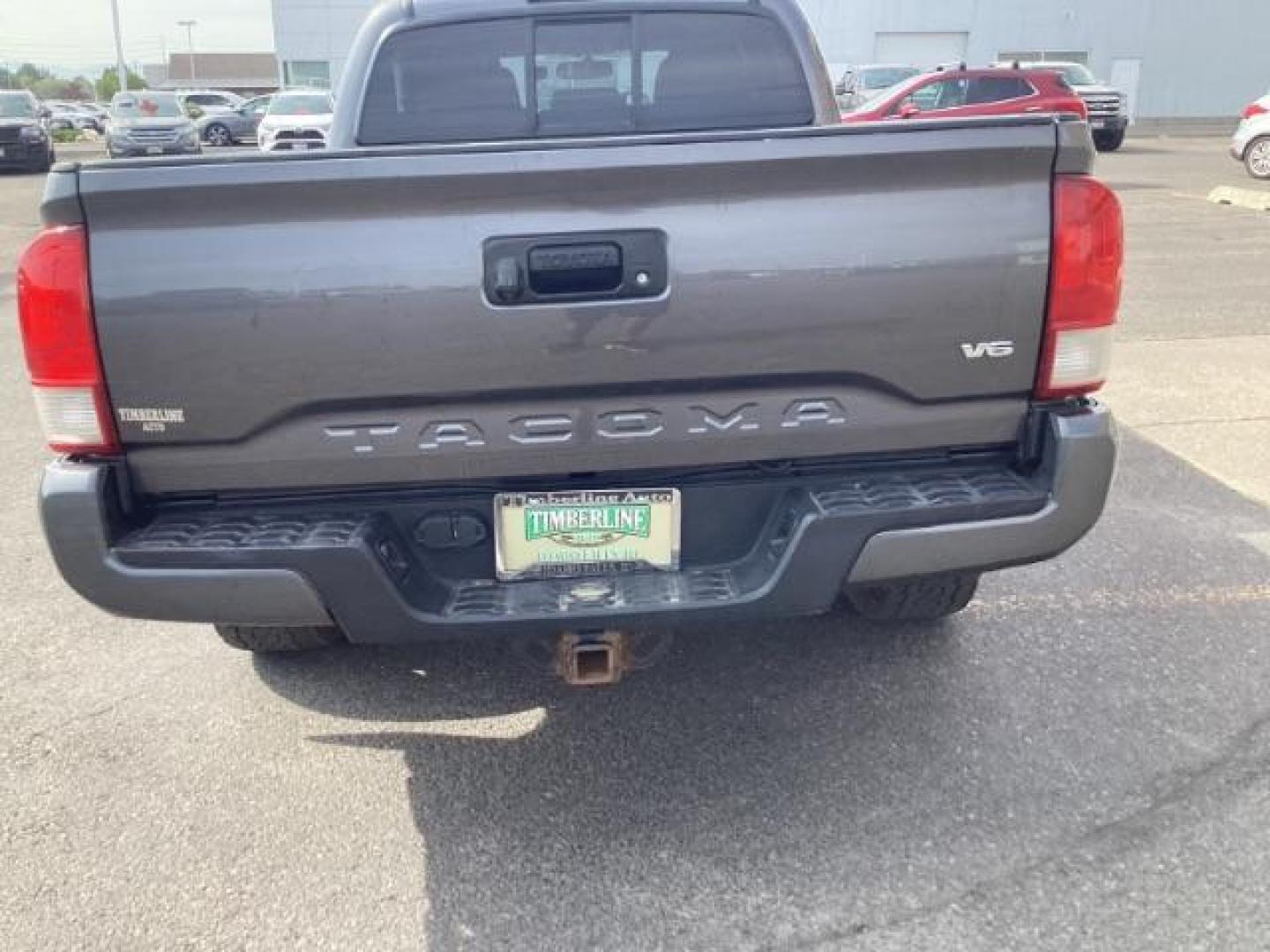 2016 Magnetic Gray Metallic /Cement Gray, cloth Toyota Tacoma SR5 Double Cab Super Long Bed V6 6AT 4WD (5TFDZ5BN4GX) with an 3.5L V6 DOHC 24V engine, 6-Speed Automatic transmission, located at 1235 N Woodruff Ave., Idaho Falls, 83401, (208) 523-1053, 43.507172, -112.000488 - Photo#5