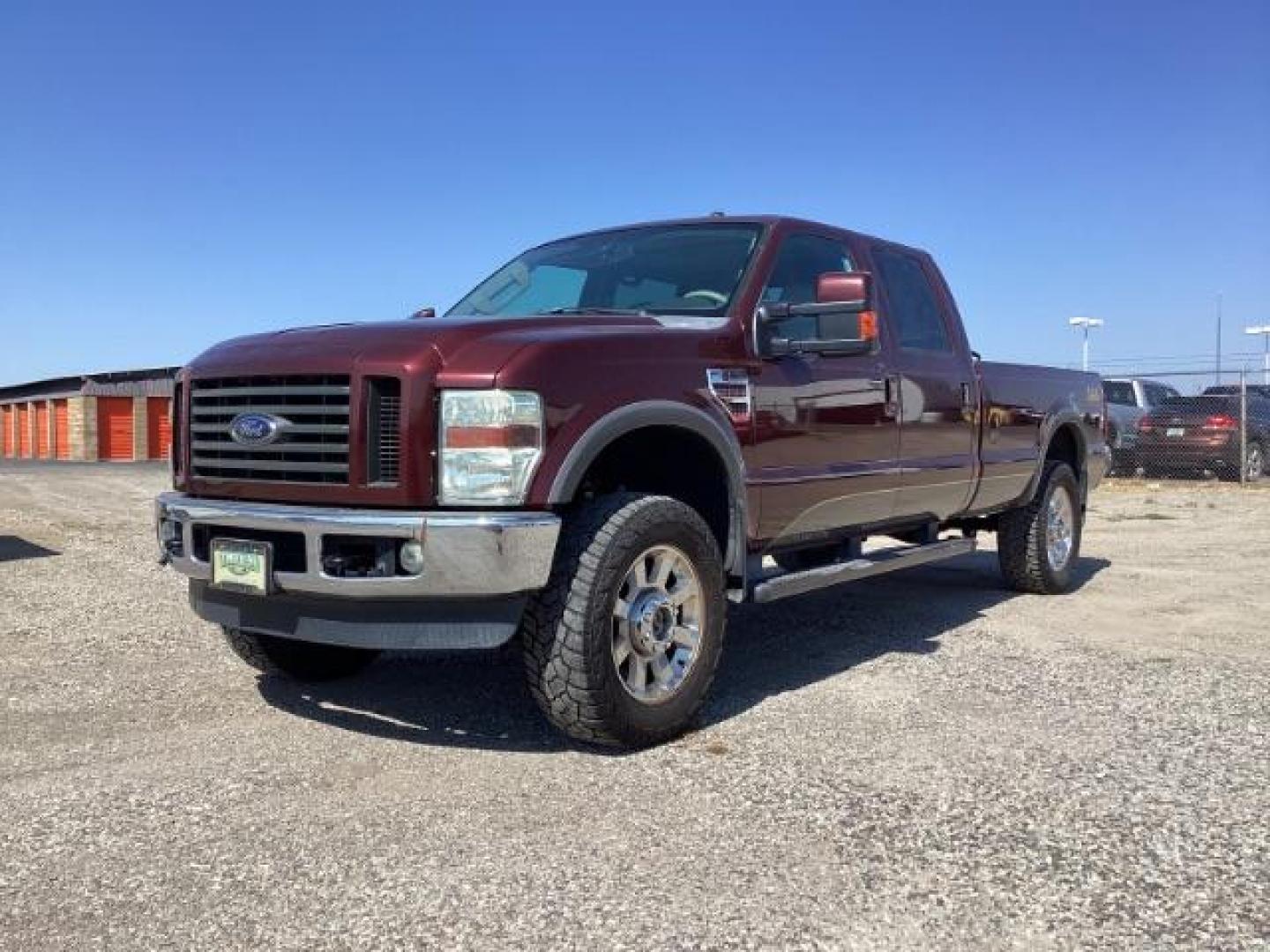 2009 Forest Green Metallic /Ebony Leather Interior Ford F-350 SD Lariat Crew Cab Long Bed 4WD (1FTWW31R09E) with an 6.4L V8 OHV 32V TURBO DIESEL engine, 5-Speed Automatic transmission, located at 1235 N Woodruff Ave., Idaho Falls, 83401, (208) 523-1053, 43.507172, -112.000488 - Photo#0