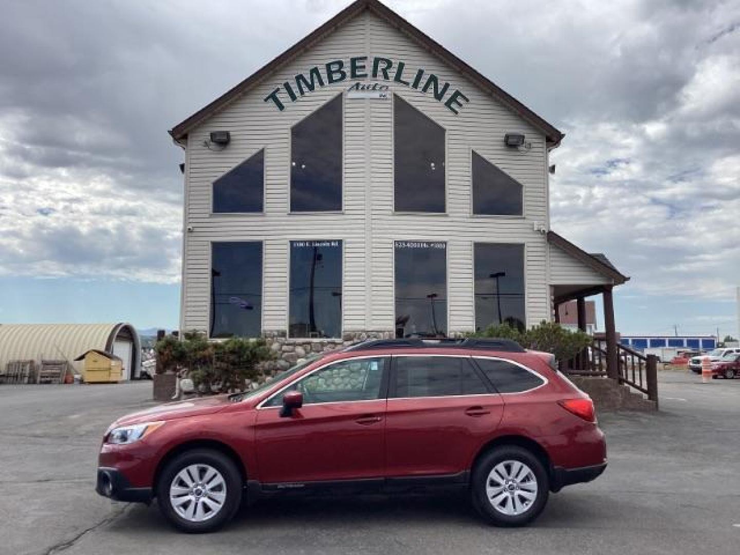 2015 RED /Slate Black Subaru Outback 2.5i Premium (4S4BSACC0F3) with an 2.5L H4 DOHC 16V engine, 6-Speed Automatic transmission, located at 1235 N Woodruff Ave., Idaho Falls, 83401, (208) 523-1053, 43.507172, -112.000488 - Photo#2