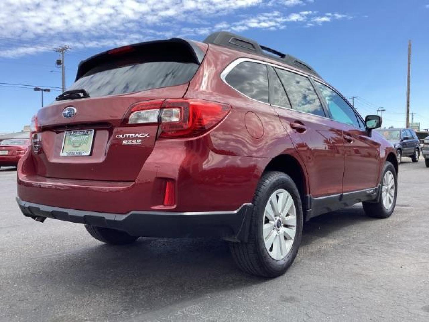 2015 RED /Slate Black Subaru Outback 2.5i Premium (4S4BSACC0F3) with an 2.5L H4 DOHC 16V engine, 6-Speed Automatic transmission, located at 1235 N Woodruff Ave., Idaho Falls, 83401, (208) 523-1053, 43.507172, -112.000488 - Photo#5