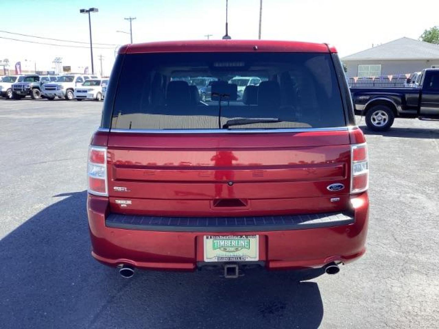 2014 Ruby Red Met Tinted CC Ford Flex SEL AWD (2FMHK6C82EB) with an 3.5L V6 DOHC 24V engine, 6-Speed Automatic Overdrive transmission, located at 1235 N Woodruff Ave., Idaho Falls, 83401, (208) 523-1053, 43.507172, -112.000488 - Photo#4