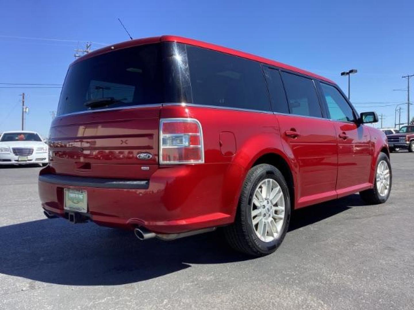 2014 Ruby Red Met Tinted CC Ford Flex SEL AWD (2FMHK6C82EB) with an 3.5L V6 DOHC 24V engine, 6-Speed Automatic Overdrive transmission, located at 1235 N Woodruff Ave., Idaho Falls, 83401, (208) 523-1053, 43.507172, -112.000488 - Photo#5