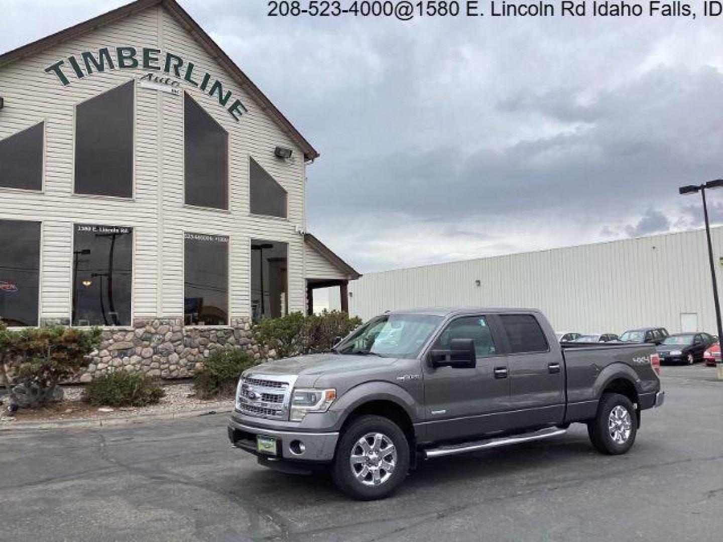 2014 Sterling Gray Metallic Ford F-150 XLT SuperCrew 6.5-ft. Bed 4WD (1FTFW1ET2EK) with an 3.5L V6 TURBO engine, 6-Speed Automatic transmission, located at 1235 N Woodruff Ave., Idaho Falls, 83401, (208) 523-1053, 43.507172, -112.000488 - Photo#0