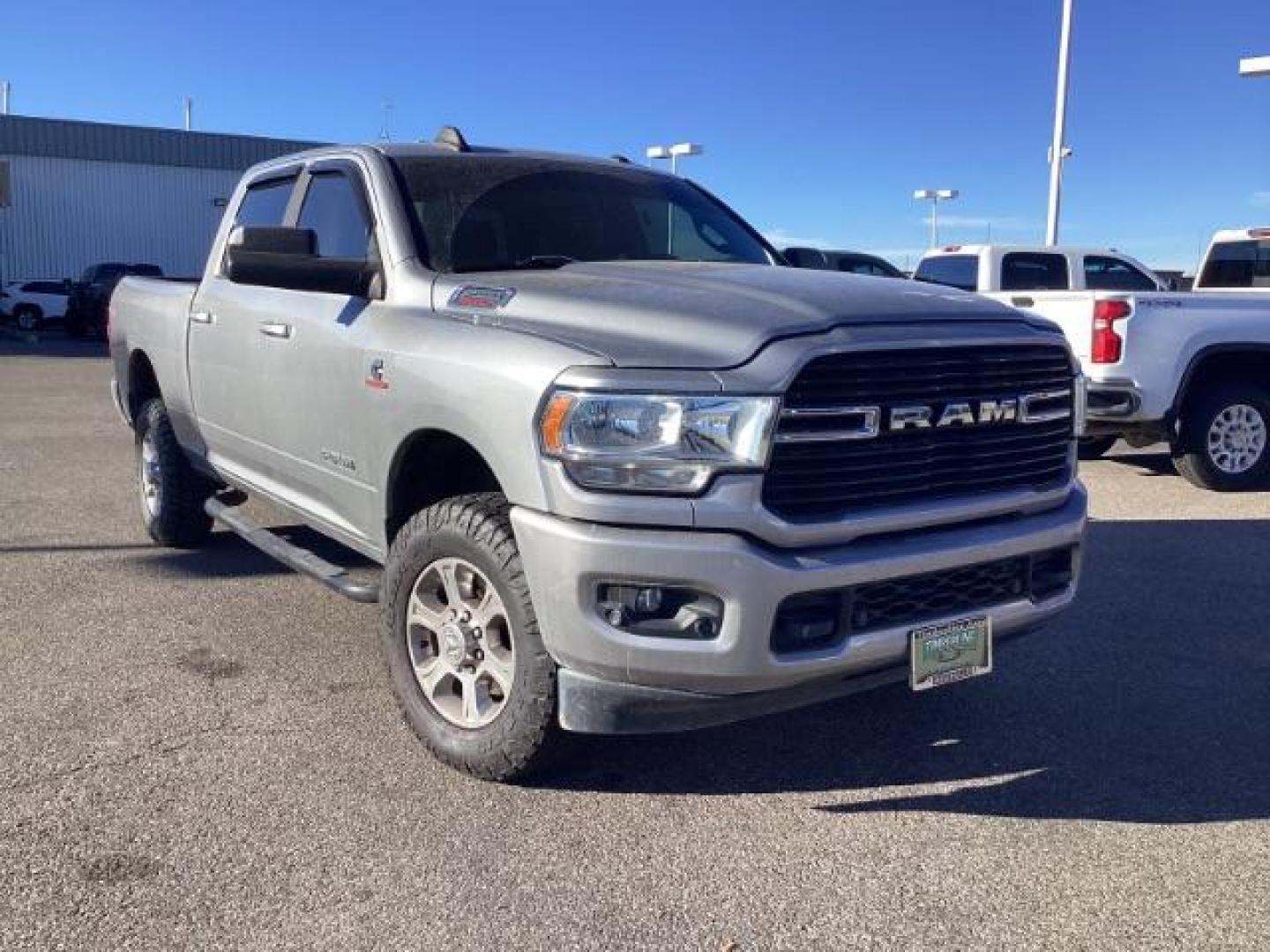 2020 Billet Silver Metallic Clear Coat /Black, cloth RAM 2500 Tradesman Crew Cab SWB 4WD (3C6UR5DL1LG) with an 6.7L L6 OHV 24V TURBO DIESEL engine, 6-Speed Automatic transmission, located at 1235 N Woodruff Ave., Idaho Falls, 83401, (208) 523-1053, 43.507172, -112.000488 - Photo#8