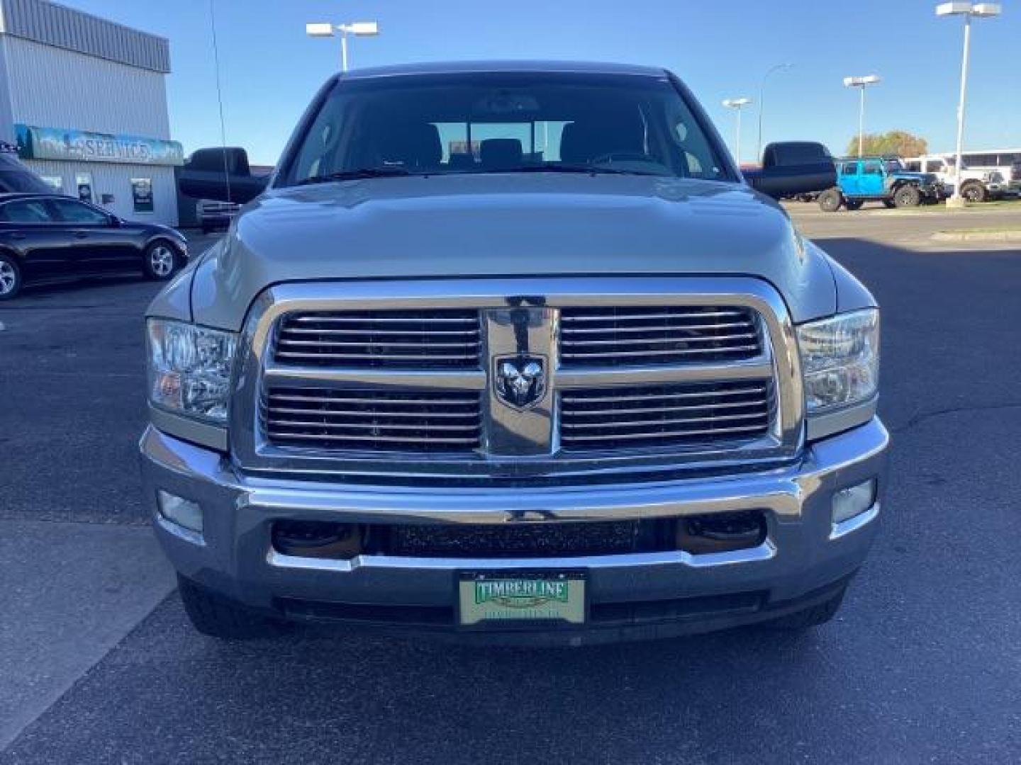 2010 Bright Silver Metallic /Dark Slate/Medium Slate Gray Cloth Interior RAM 3500 SLT Mega Cab 4WD (3D73Y3HL5AG) with an 6.7L L6 OHV 24V TURBO DIESEL engine, 4-Speed Automatic transmission, located at 1235 N Woodruff Ave., Idaho Falls, 83401, (208) 523-1053, 43.507172, -112.000488 - Photo#8