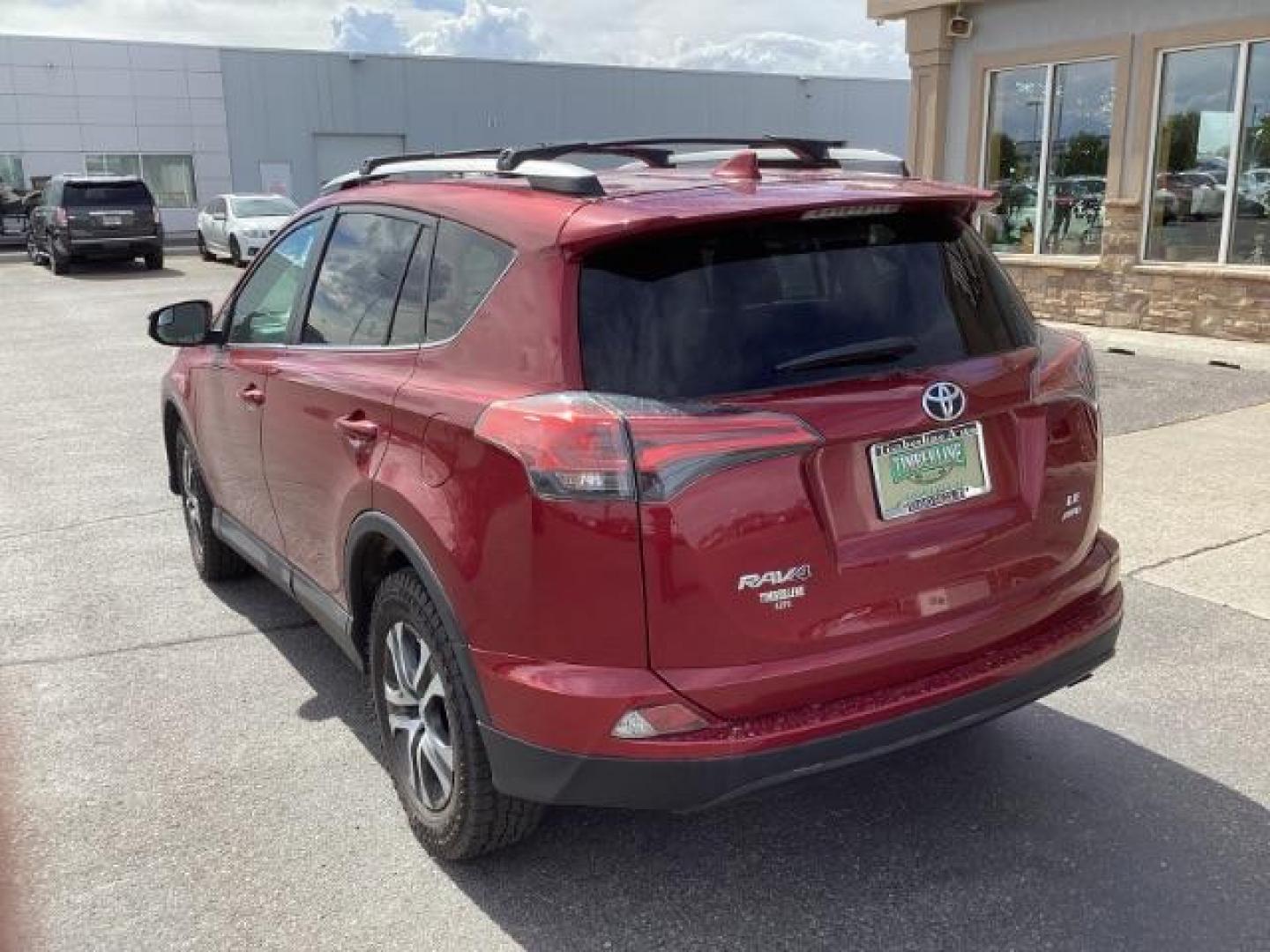 2018 Ruby Flare Pearl /Black, cloth Toyota RAV4 LE AWD (2T3BFREVXJW) with an 2.5L L4 DOHC 16V engine, 6-Speed Automatic transmission, located at 1235 N Woodruff Ave., Idaho Falls, 83401, (208) 523-1053, 43.507172, -112.000488 - Photo#3