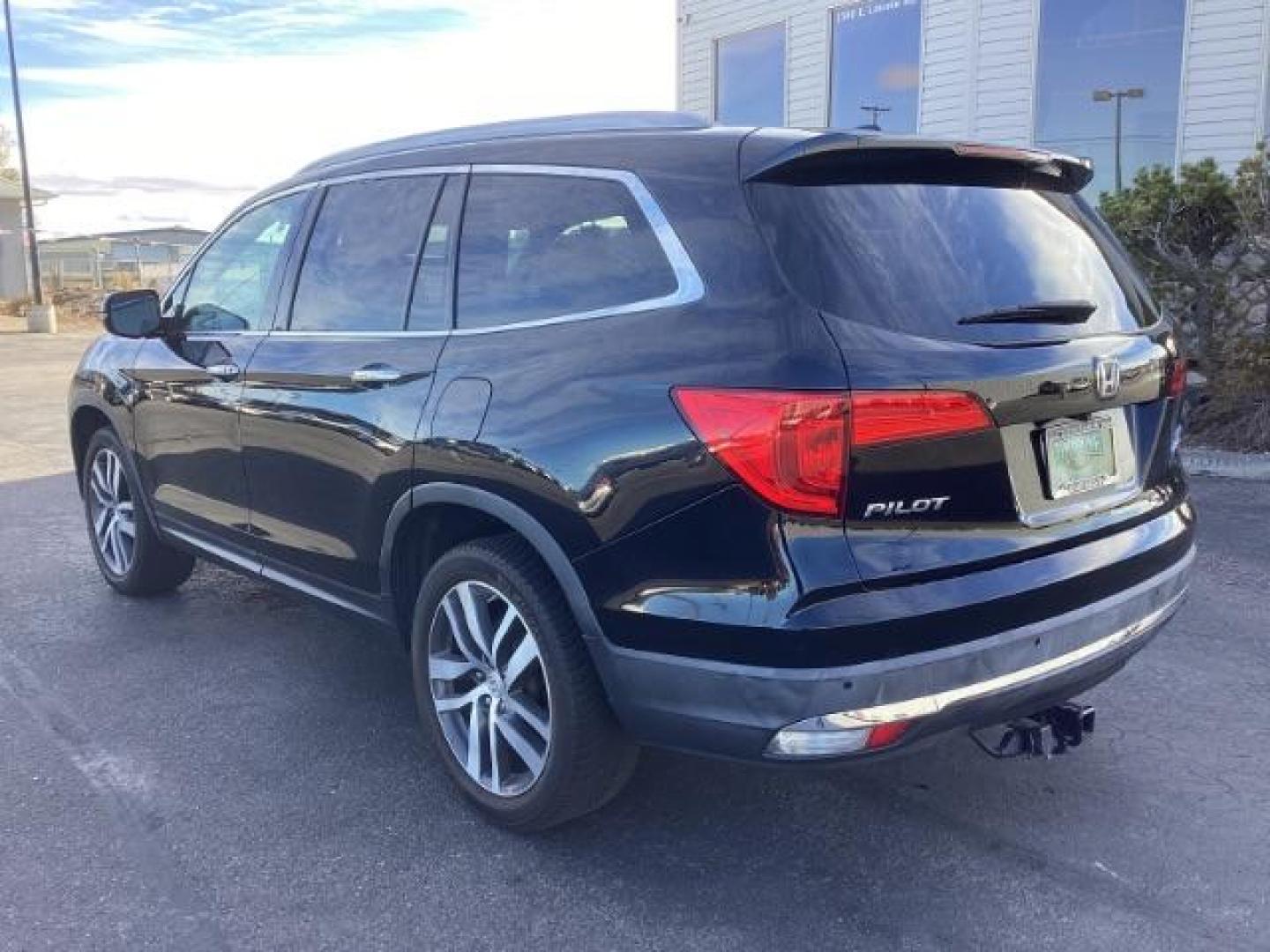 2017 Black Forest Pearl /Black, leather Honda Pilot Elite 4WD (5FNYF6H06HB) with an 3.5L V6 SOHC 24V engine, 9-Speed Automatic transmission, located at 1235 N Woodruff Ave., Idaho Falls, 83401, (208) 523-1053, 43.507172, -112.000488 - Photo#3