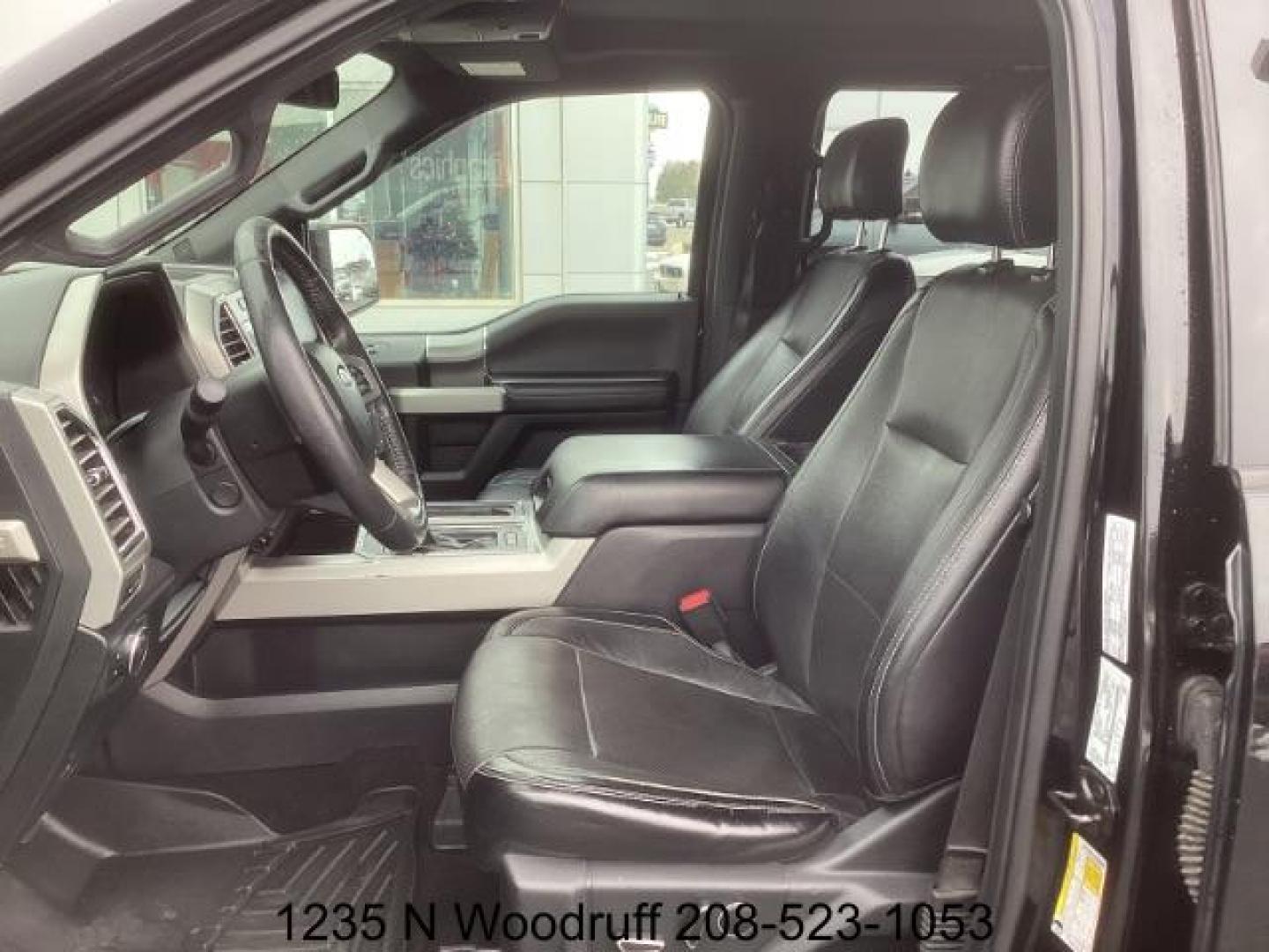 2016 BLACK /Black, leather Ford F-150 Lariat SuperCrew 5.5-ft. Bed 4WD (1FTFW1EG0GK) with an 3.5 V6 engine, 6-Speed Automatic transmission, located at 1235 N Woodruff Ave., Idaho Falls, 83401, (208) 523-1053, 43.507172, -112.000488 - Photo#7