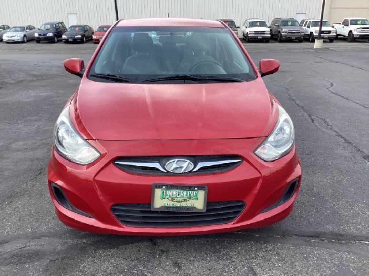 2014 Boston Red Pearl Hyundai Accent GLS 4-Door (KMHCT4AE5EU) with an 1.6L L4 DOHC 16V engine, located at 1235 N Woodruff Ave., Idaho Falls, 83401, (208) 523-1053, 43.507172, -112.000488 - Photo#6