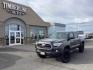 2018 GRAY /Cement Gray, cloth Toyota Tacoma SR5 Double Cab Long Bed V6 6AT 4WD (3TMCZ5AN8JM) with an 3.5L V6 DOHC 24V engine, 6-Speed Automatic transmission, located at 1235 N Woodruff Ave., Idaho Falls, 83401, (208) 523-1053, 43.507172, -112.000488 - Photo#0