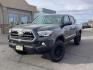 2018 GRAY /Cement Gray, cloth Toyota Tacoma SR5 Double Cab Long Bed V6 6AT 4WD (3TMCZ5AN8JM) with an 3.5L V6 DOHC 24V engine, 6-Speed Automatic transmission, located at 1235 N Woodruff Ave., Idaho Falls, 83401, (208) 523-1053, 43.507172, -112.000488 - Photo#1