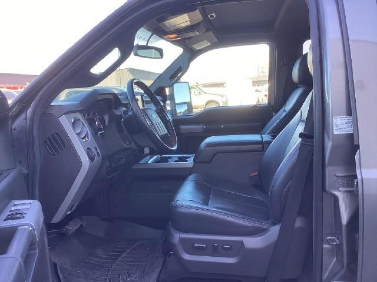 2014 GRAY /Black Ford F-350 SD Lariat Crew Cab 4WD (1FT8W3BT8EE) with an 6.7L V8 OHV 16V DIESEL engine, 6-Speed Automatic transmission, located at 1235 N Woodruff Ave., Idaho Falls, 83401, (208) 523-1053, 43.507172, -112.000488 - Photo#13