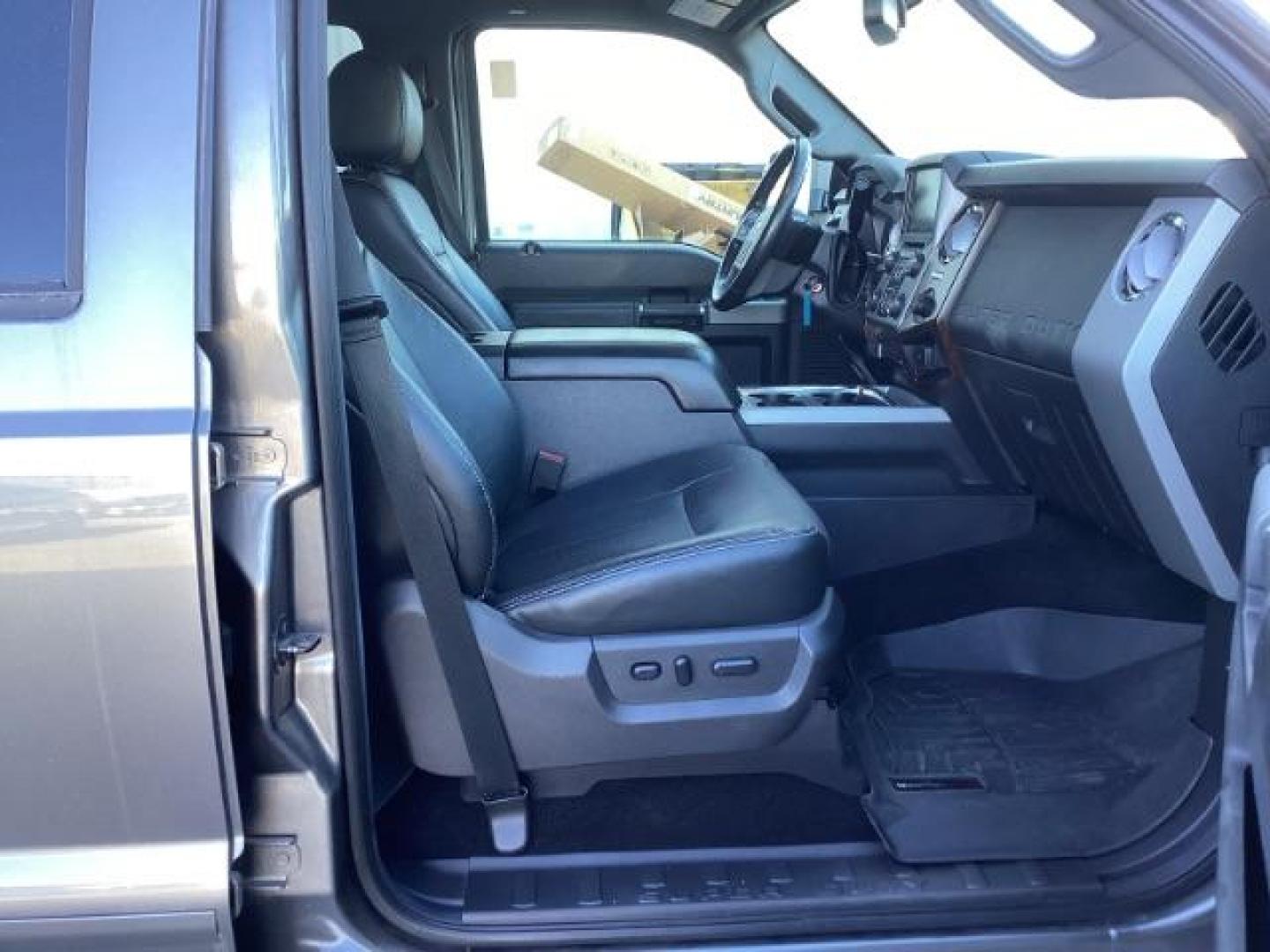 2014 GRAY /Black Ford F-350 SD Lariat Crew Cab 4WD (1FT8W3BT8EE) with an 6.7L V8 OHV 16V DIESEL engine, 6-Speed Automatic transmission, located at 1235 N Woodruff Ave., Idaho Falls, 83401, (208) 523-1053, 43.507172, -112.000488 - Photo#17