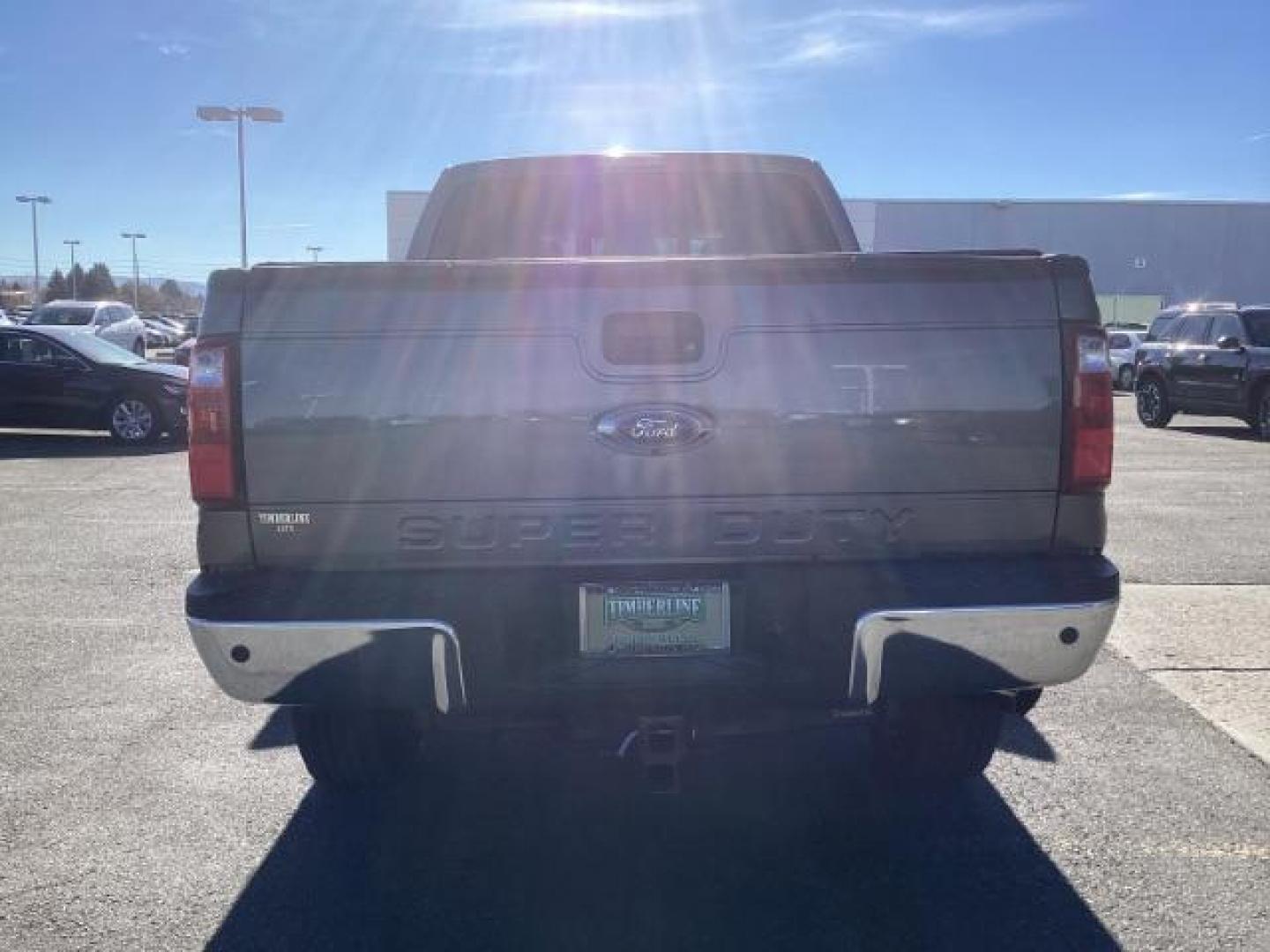 2014 GRAY /Black Ford F-350 SD Lariat Crew Cab 4WD (1FT8W3BT8EE) with an 6.7L V8 OHV 16V DIESEL engine, 6-Speed Automatic transmission, located at 1235 N Woodruff Ave., Idaho Falls, 83401, (208) 523-1053, 43.507172, -112.000488 - Photo#4