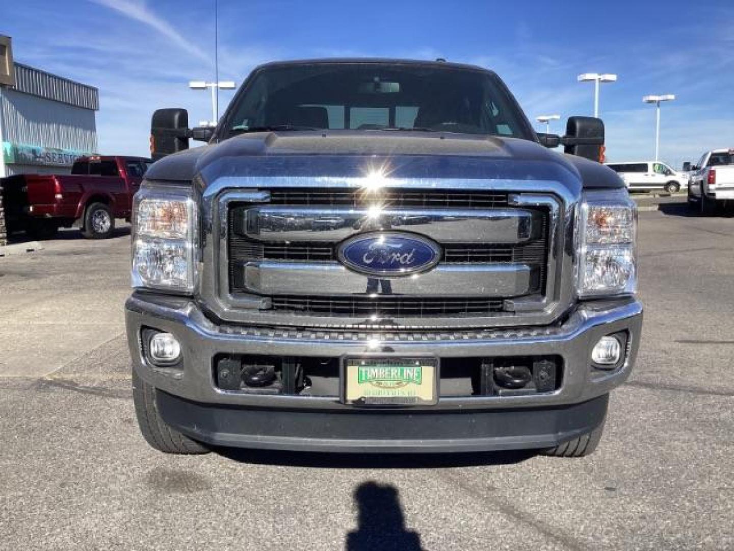 2014 GRAY /Black Ford F-350 SD Lariat Crew Cab 4WD (1FT8W3BT8EE) with an 6.7L V8 OHV 16V DIESEL engine, 6-Speed Automatic transmission, located at 1235 N Woodruff Ave., Idaho Falls, 83401, (208) 523-1053, 43.507172, -112.000488 - Photo#8