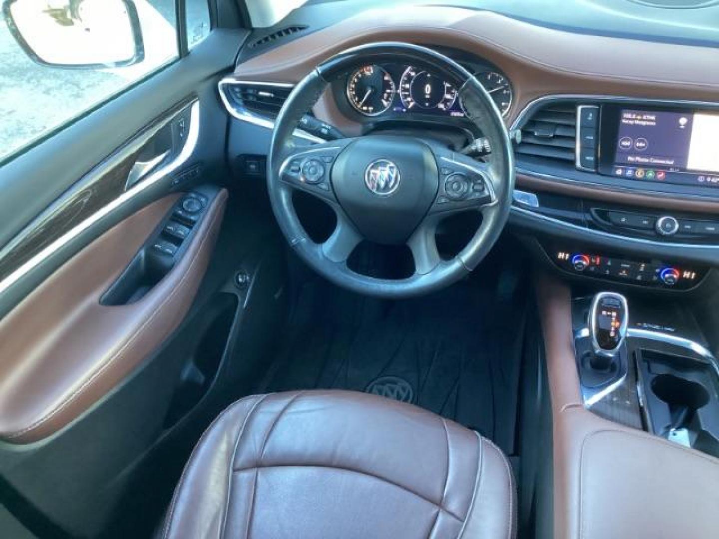 2021 White Frost Tricoat /Ebony Seats w/Ebony Interior Accents, leather Buick Enclave Avenir AWD (5GAEVCKW7MJ) with an 3.6L V6 DOHC 24V engine, 9-Speed Automatic transmission, located at 1235 N Woodruff Ave., Idaho Falls, 83401, (208) 523-1053, 43.507172, -112.000488 - Photo#21