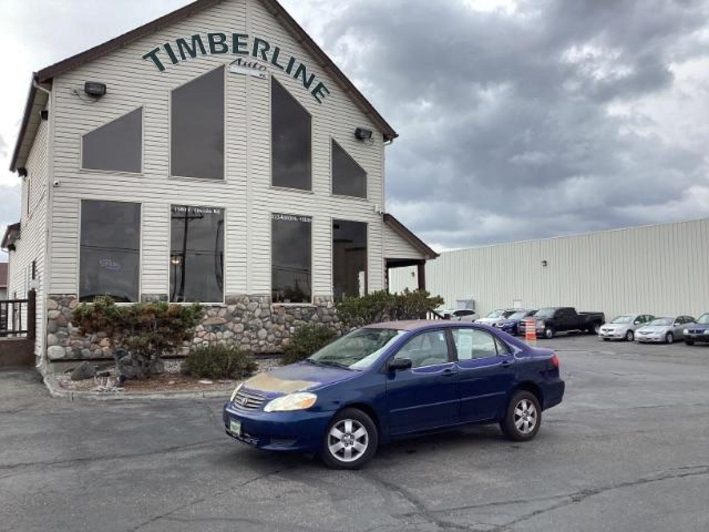 2004 BLUE /Black Cloth Interior Toyota Corolla S (1NXBR38E24Z) with an 1.8L L4 DOHC 16V engine, 4-Speed Automatic transmission, located at 1235 N Woodruff Ave., Idaho Falls, 83401, (208) 523-1053, 43.507172, -112.000488 - Photo#0