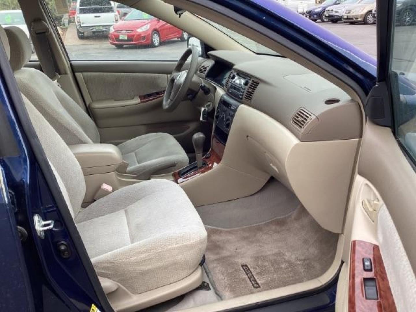 2004 BLUE /Black Cloth Interior Toyota Corolla S (1NXBR38E24Z) with an 1.8L L4 DOHC 16V engine, 4-Speed Automatic transmission, located at 1235 N Woodruff Ave., Idaho Falls, 83401, (208) 523-1053, 43.507172, -112.000488 - Photo#17