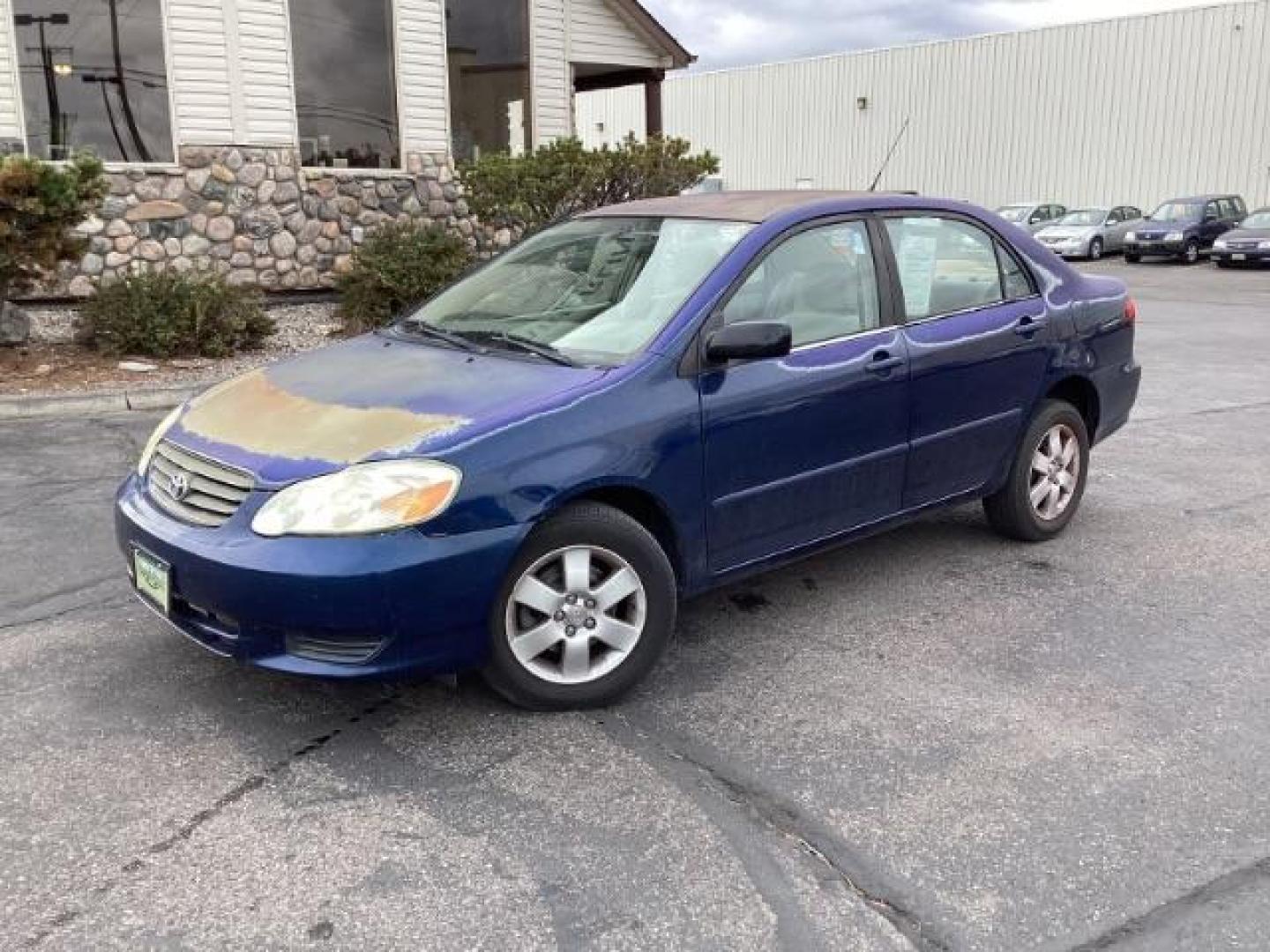 2004 BLUE /Black Cloth Interior Toyota Corolla S (1NXBR38E24Z) with an 1.8L L4 DOHC 16V engine, 4-Speed Automatic transmission, located at 1235 N Woodruff Ave., Idaho Falls, 83401, (208) 523-1053, 43.507172, -112.000488 - Photo#1