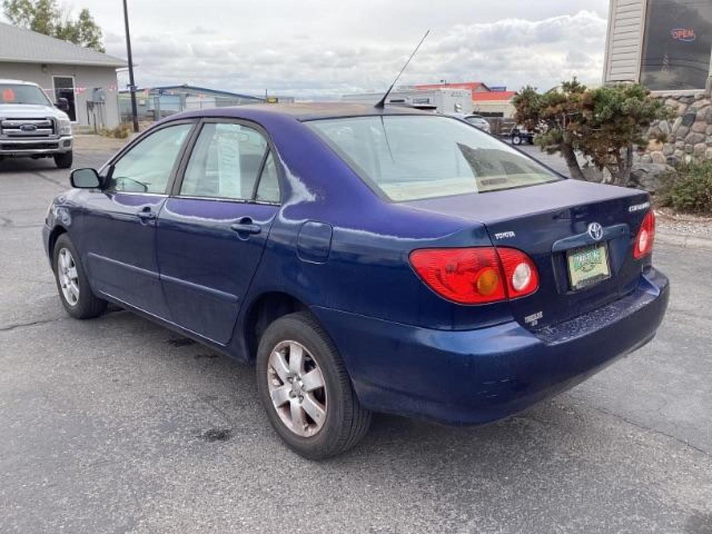 2004 BLUE /Black Cloth Interior Toyota Corolla S (1NXBR38E24Z) with an 1.8L L4 DOHC 16V engine, 4-Speed Automatic transmission, located at 1235 N Woodruff Ave., Idaho Falls, 83401, (208) 523-1053, 43.507172, -112.000488 - Photo#3