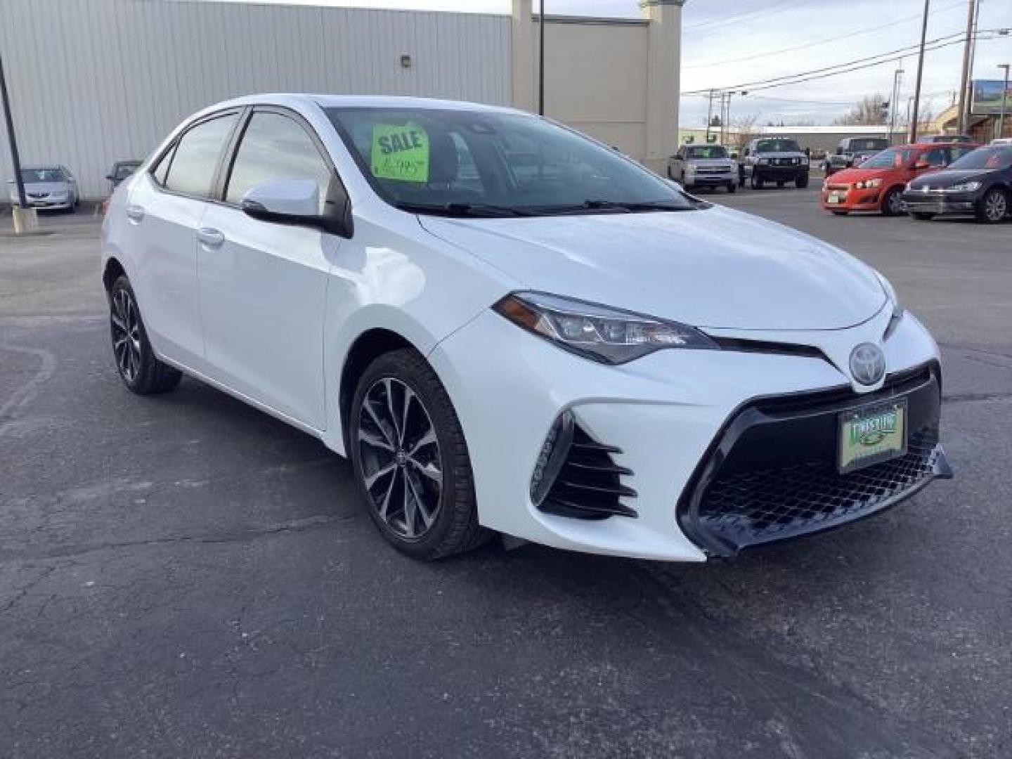 2019 Super White Toyota Corolla SE 6M (2T1BURHE4KC) with an 1.8L L4 DOHC 16V engine, 6-Speed Manual transmission, located at 1235 N Woodruff Ave., Idaho Falls, 83401, (208) 523-1053, 43.507172, -112.000488 - Photo#7