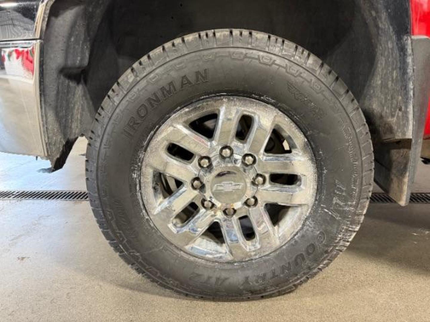 2013 Victory Red /Ebony Leather Interior Chevrolet Silverado 3500HD LTZ Crew Cab 4WD (1GC4K1E80DF) with an 6.6L V8 OHV 32V TURBO DIESEL engine, 6-Speed Automatic transmission, located at 1235 N Woodruff Ave., Idaho Falls, 83401, (208) 523-1053, 43.507172, -112.000488 - Photo#10